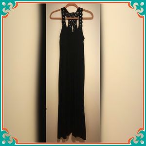 Black maxi dress. Size M.